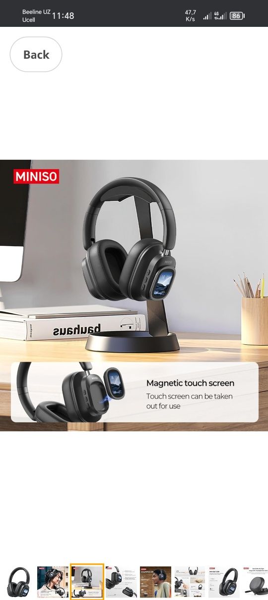 Bluetooth naushnik yangi