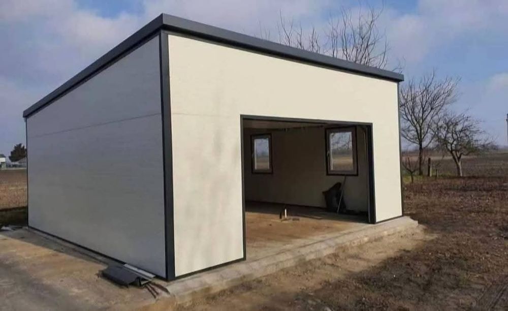 Fac garaje  din panouri sandwich