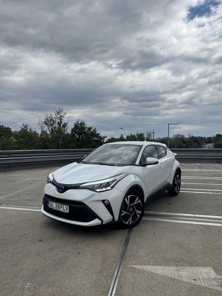 Toyota C-HR , 41.000 km , GARANTIE , Anvelope Iarna/Vara, ALB PERLAT