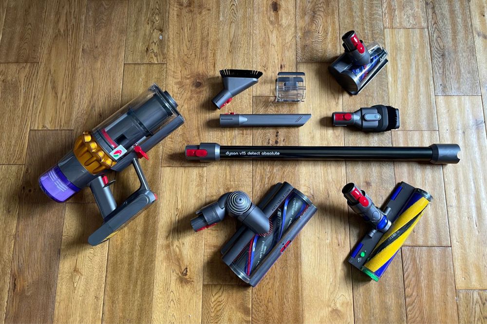 Прахосмокачка Dyson v15gm detect fluffy