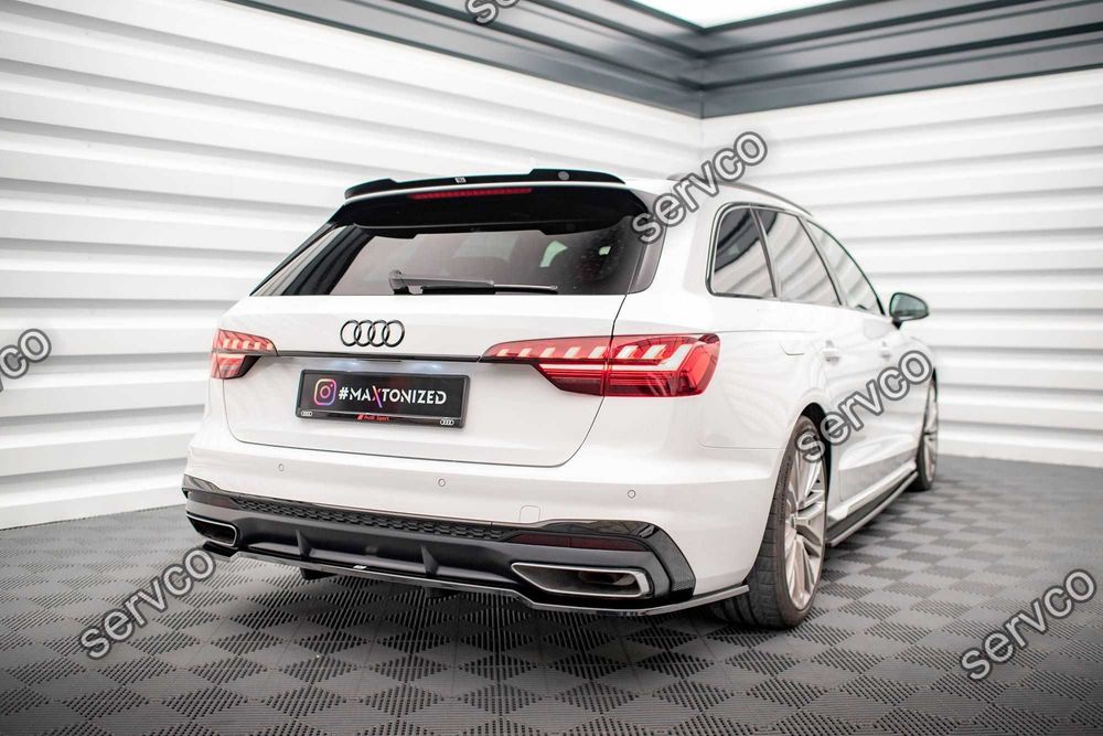Prelungire bara spate Audi A4 S-Line B9 2019- v11 - Maxton Design