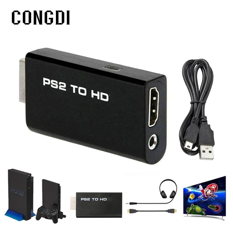 За PS2 към HDMI-съвместим адаптер