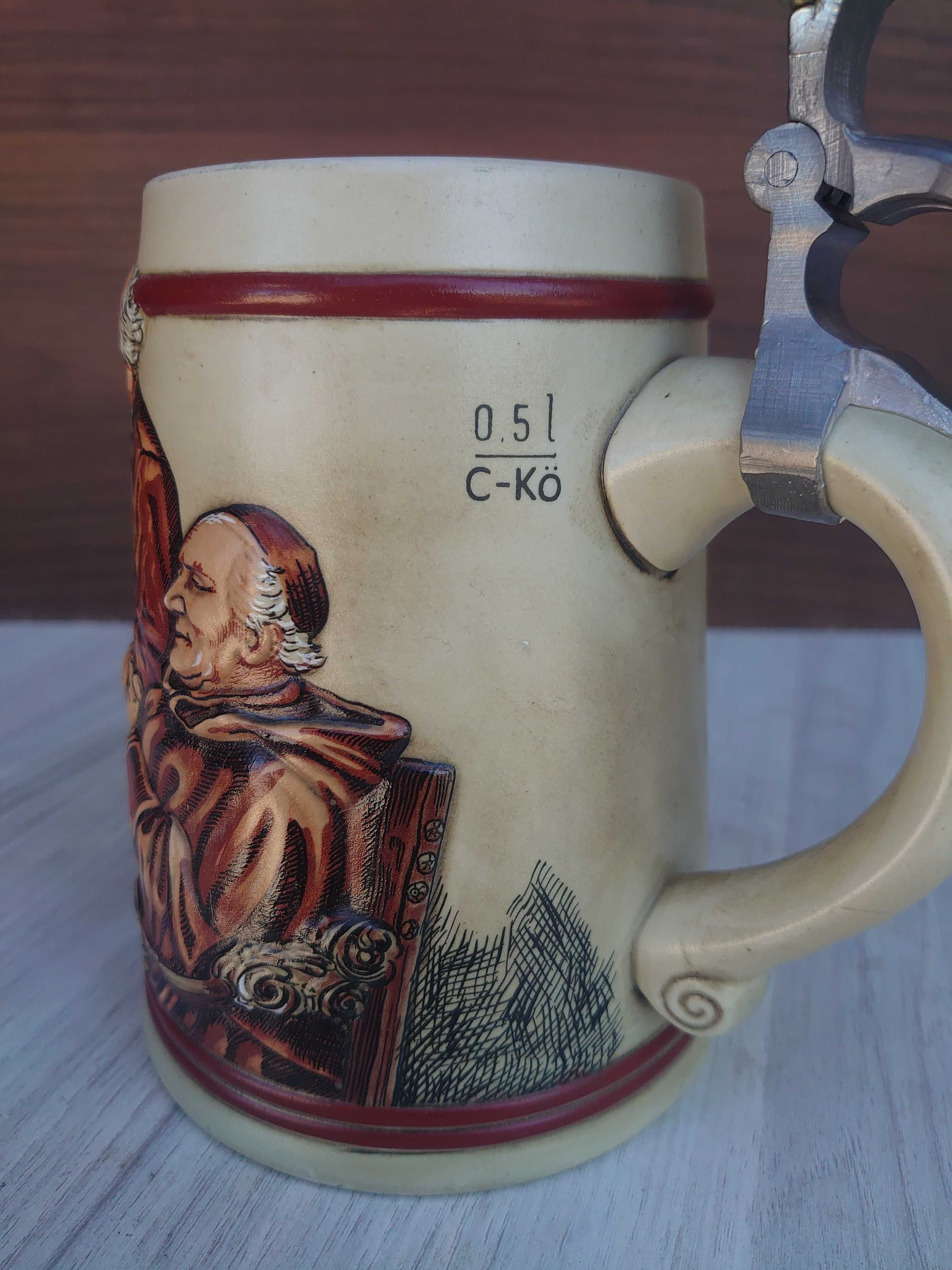 Халба с капак 500 мл