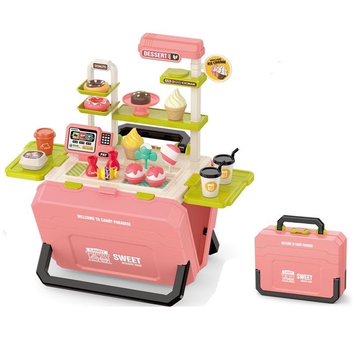 Детско куфарче - сладкарница, сладкарски щанд