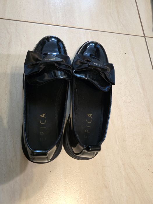 Pantofi Epica din piele lacuita