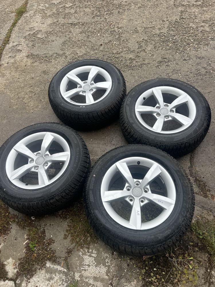 Джанти 16” със ЗИМНИ гуми за Audi  ЧИСТО НОВИ !!