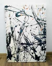 Tablou abstract, format mare, canvas print 50x70cm, bun pt. cadou