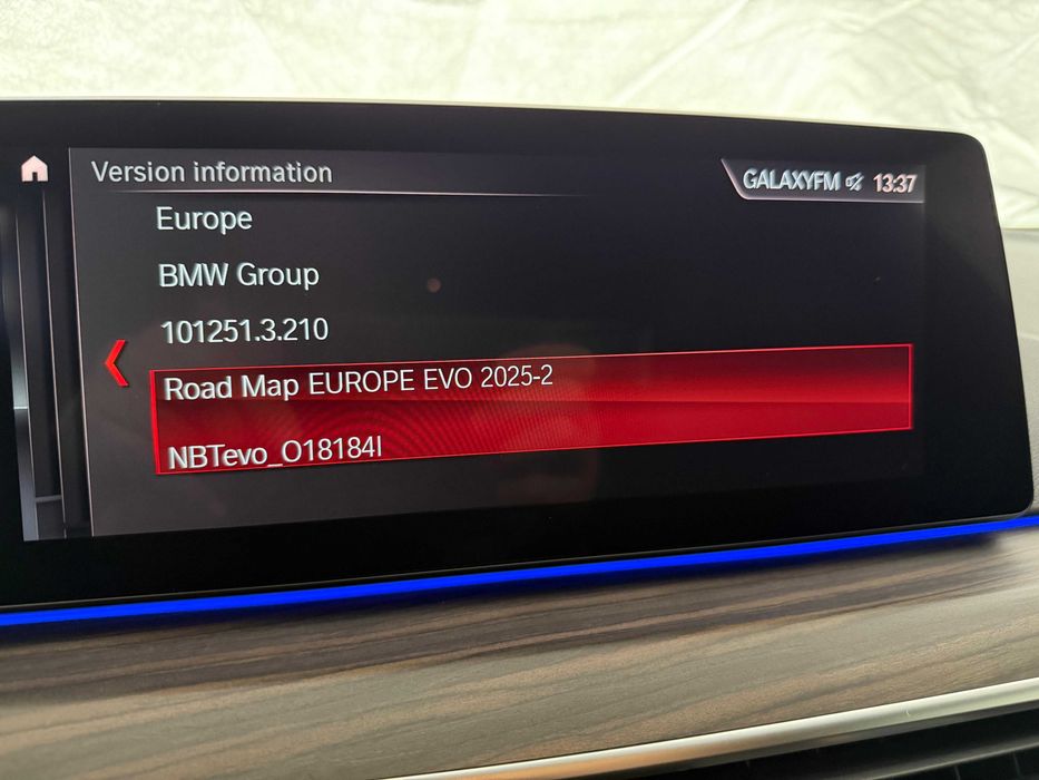 2025 BMW карта навигация CarPlay, FSC код Evo,Premium,Route  БМВ BG US