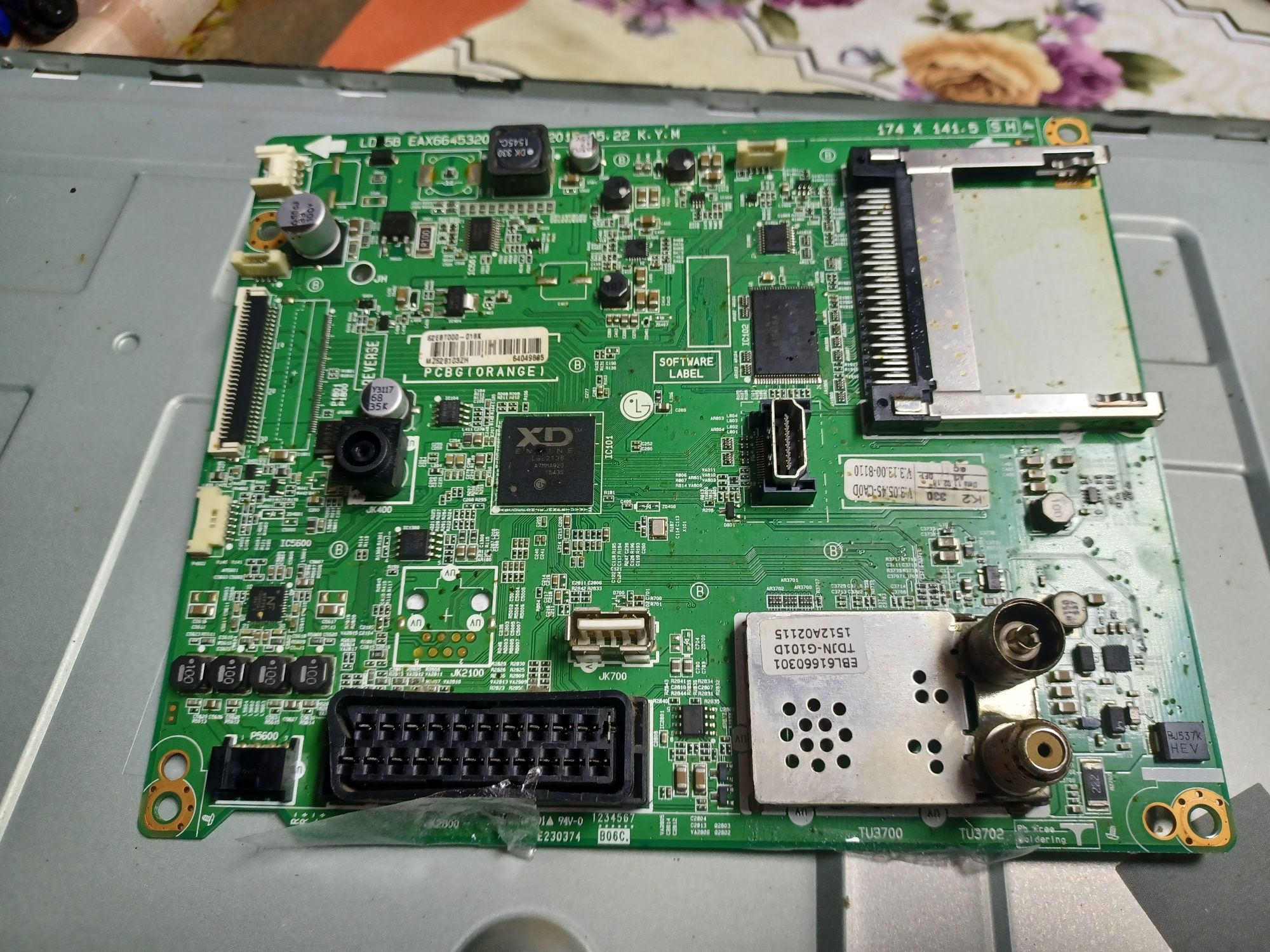 Placă de bază EAX66453203(1.0) din LG32LF592U  ecran HC320DXN-ABNS4