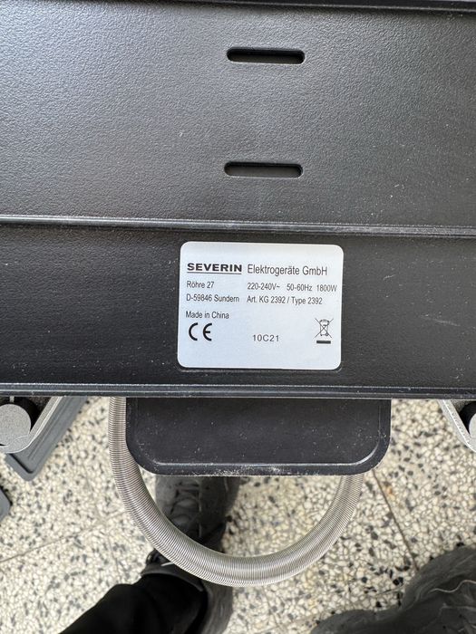 Грил Скара Severin KG 2392 1800W Сандвич, Тостер, 4 Плочи, Контактен!