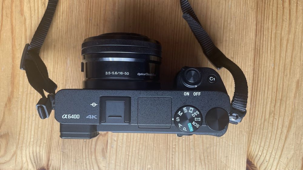 Sony A6400 с китов обектив 16-50mm OSS