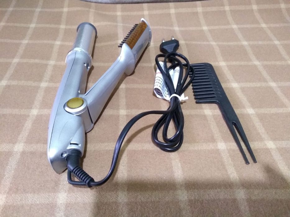 Vand set perie rotativa si placa par InStyler pentru coafat