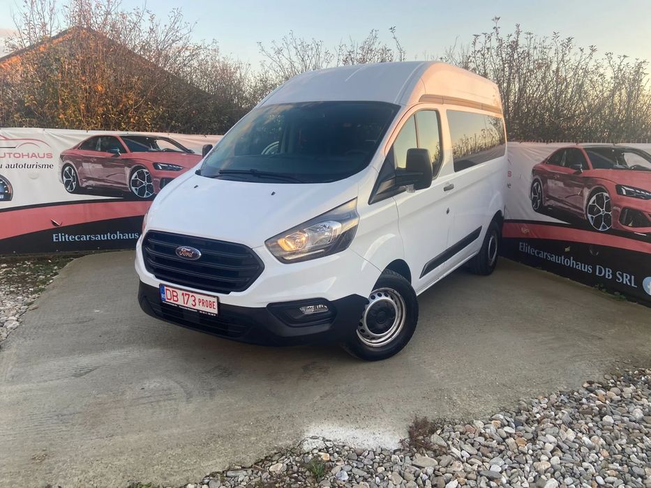 Ford Transit Custom 9 locuri, 2020, L1-H2, garantie 1 an, rate