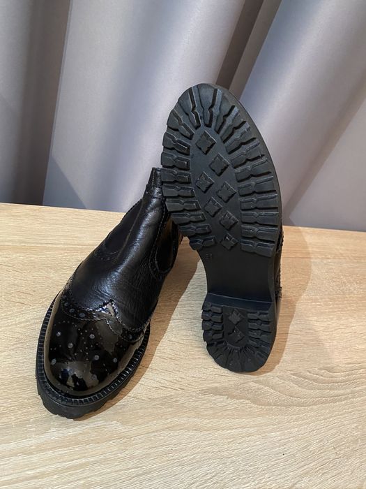 Ghete 37, piele naturală ALISS