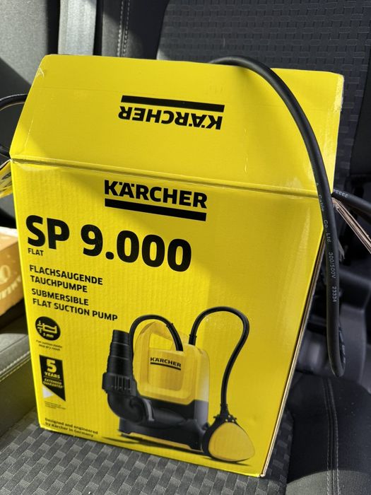 Потопяема дренажна помпа Kärcher SP 9.000 Flat