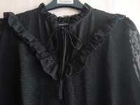 Черна рокля от шифон на Дика- 44 размер EU