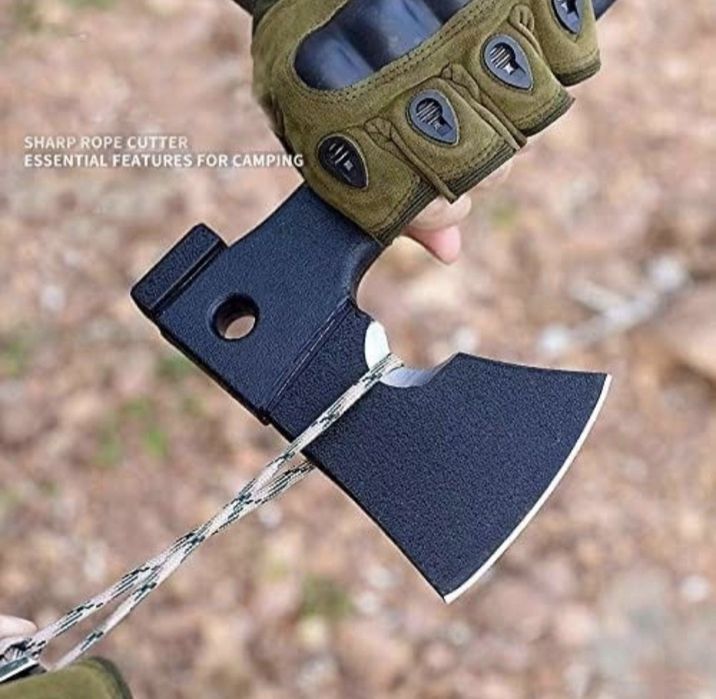 Руска туристическа мултифункционална брадва  5в1