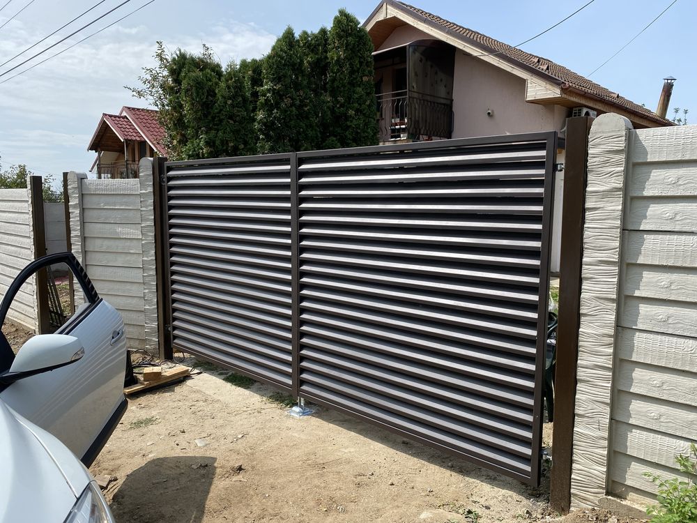 Porti metalice si garduri orice model Romania