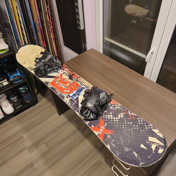 Placa snowboard Flow 165w cu Legaturi Flow L