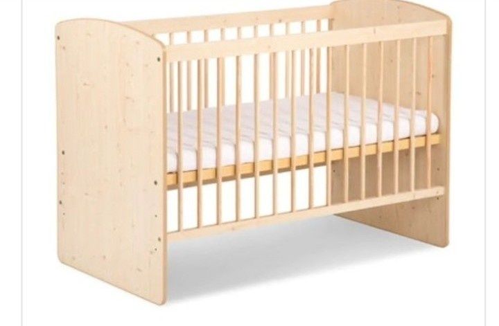 Pătuț cu saltea și apărători-laterale protectie