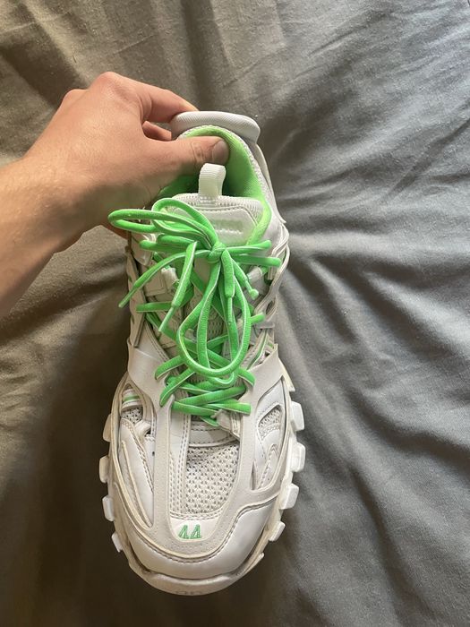 Balenciaga Track leather low trainers