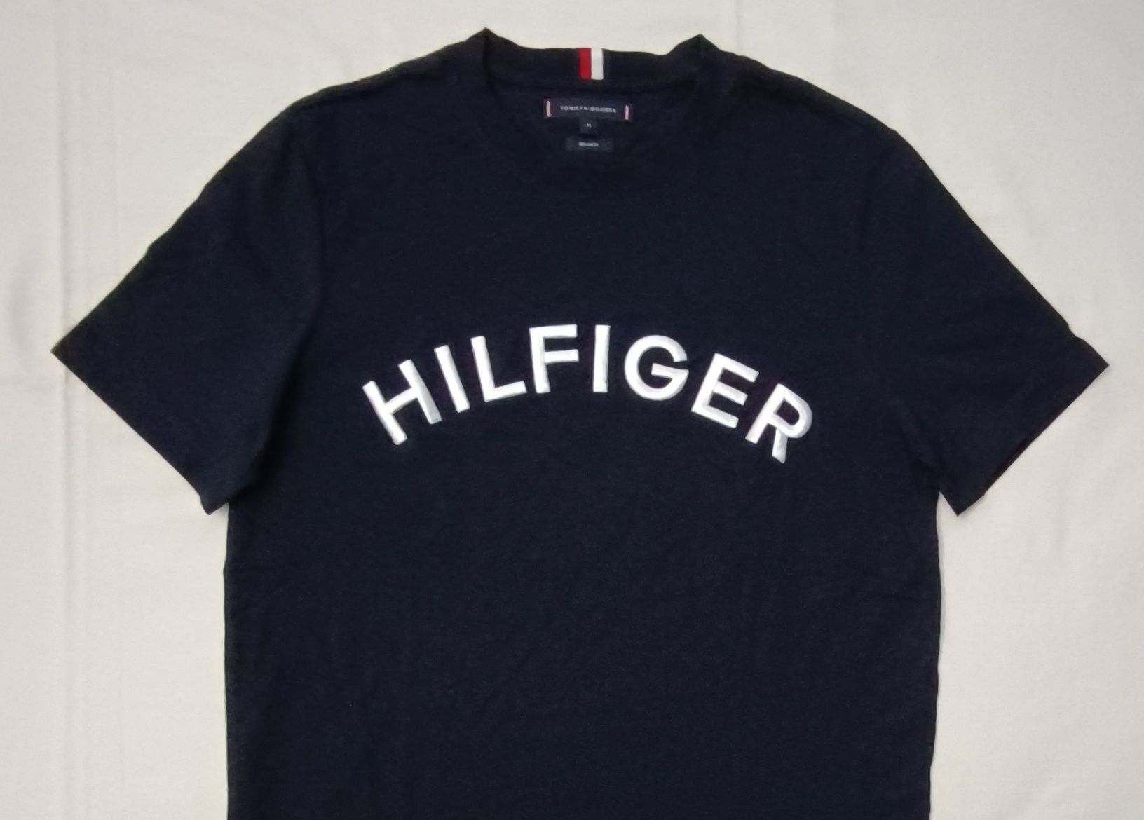 Tommy Hilfiger Logo T-Shirt оригинална тениска M памучна фланелка