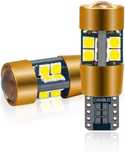 Комплект LED Диодни Крушки тип CANBUS ,19 SMD (T10) - Бели 6000К, 12V