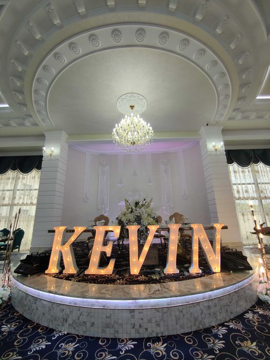 Litere Volumetrice Luminoase - Nunta, Botez, Aniversare, Corporate