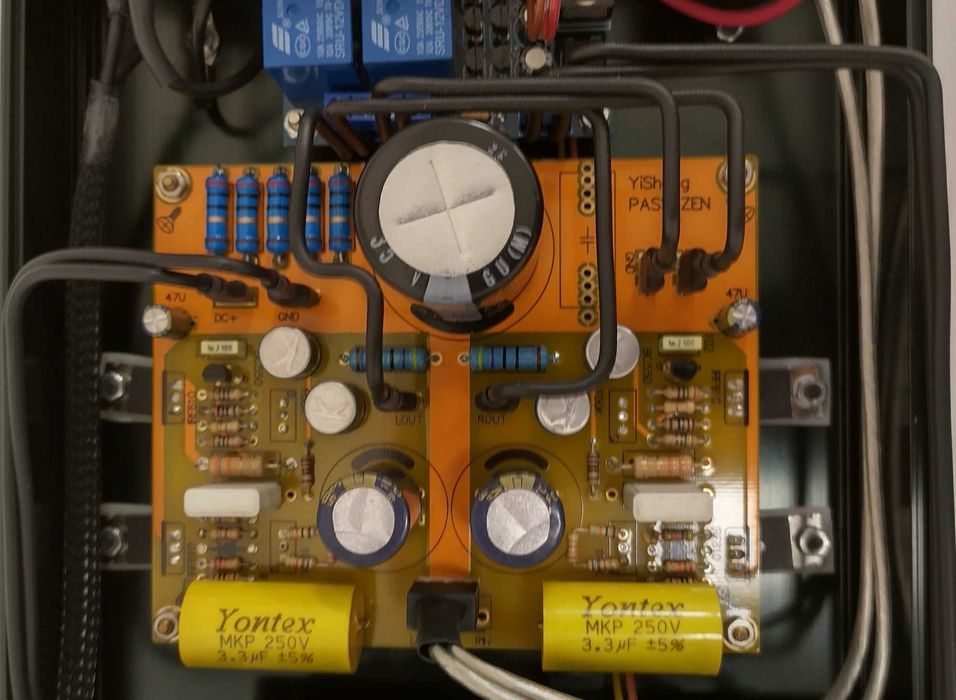 Amplificator de casti clasa A, Zen Pass single end, 2x5w, IRF610