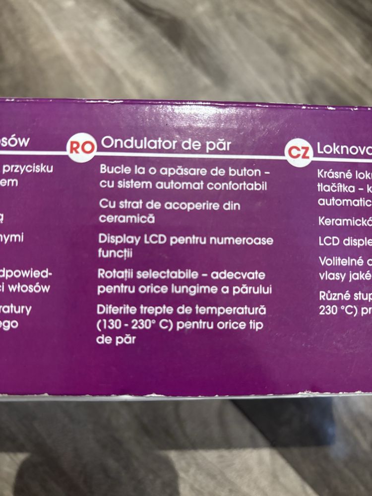 Ondulator par in cutie