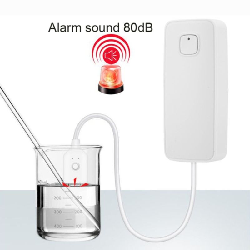 Tuya Smart WiFi или ZigBee Сензор за засичане теч на вода/наводнение