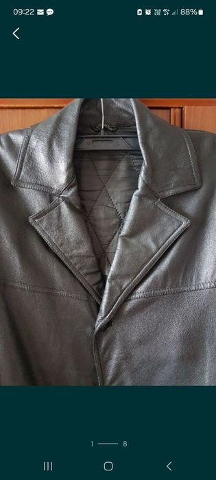 Haina  Palton din piele Naturala