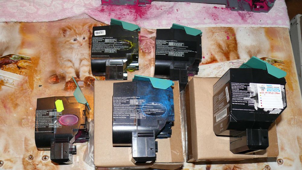 Imprimanta lexmark laser full duplex cu cartuse