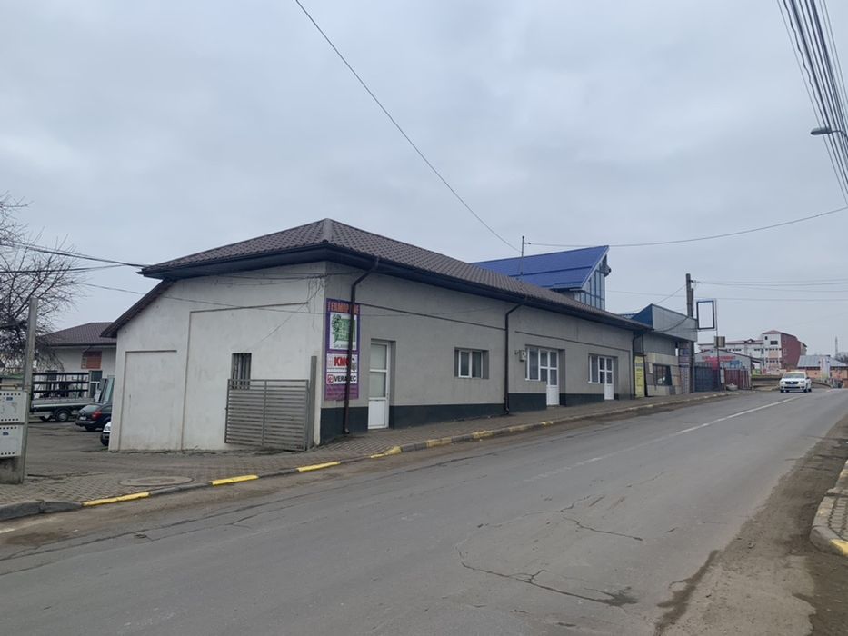 Spatiu comercial + teren Str Cuza Vodă 2076 mp