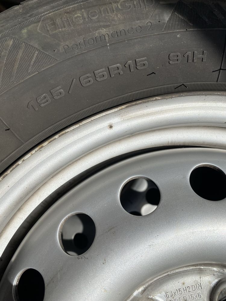 Jante originale VW Caddy 195/65 R15