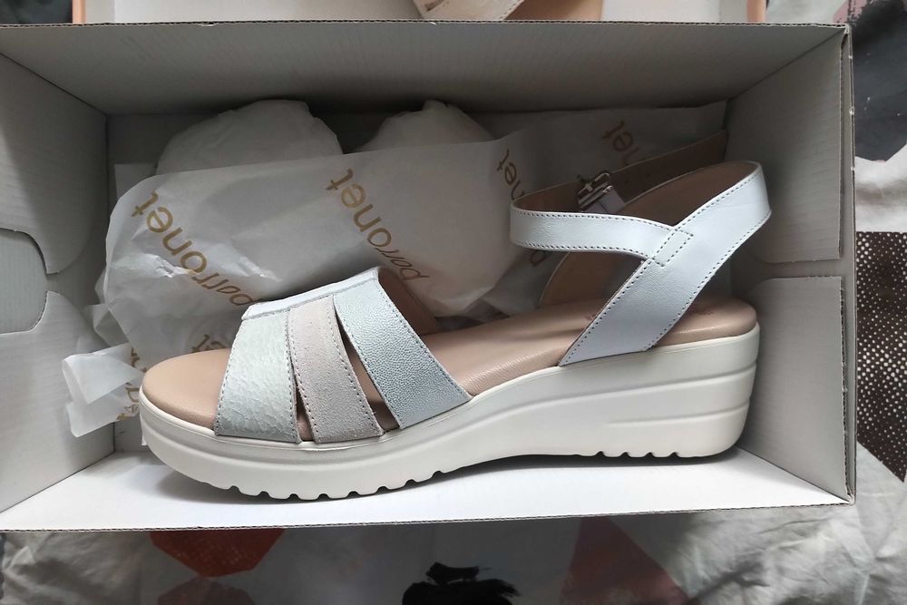 Сандали PORRONET, произведени в Испания, естествена кожа