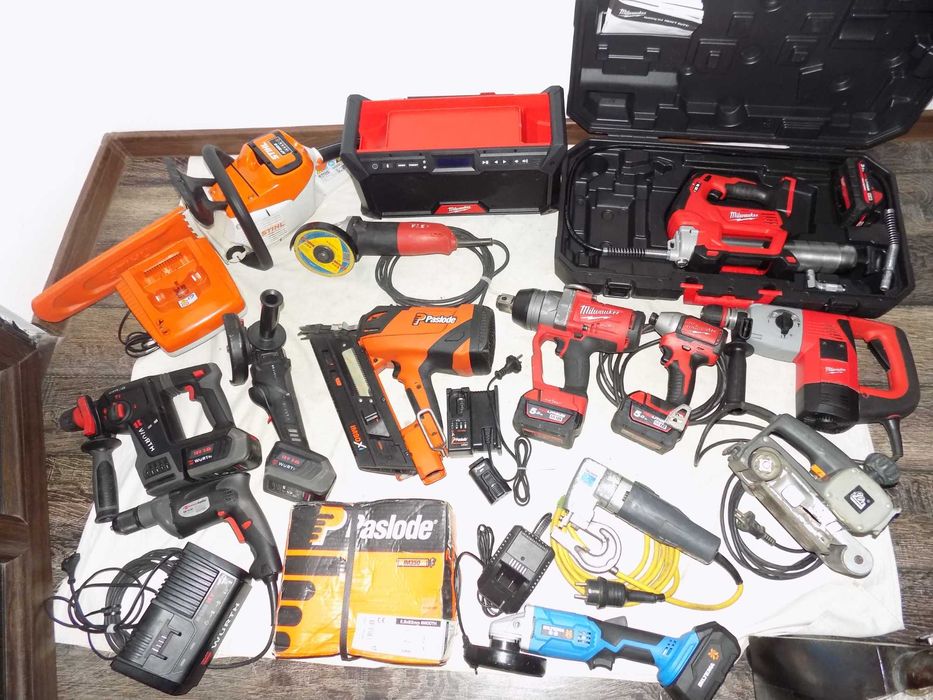 Pistol cuie Paslode, Stihl MSA 220C , Milwaukee M 18 GG , Impact 1 Tol