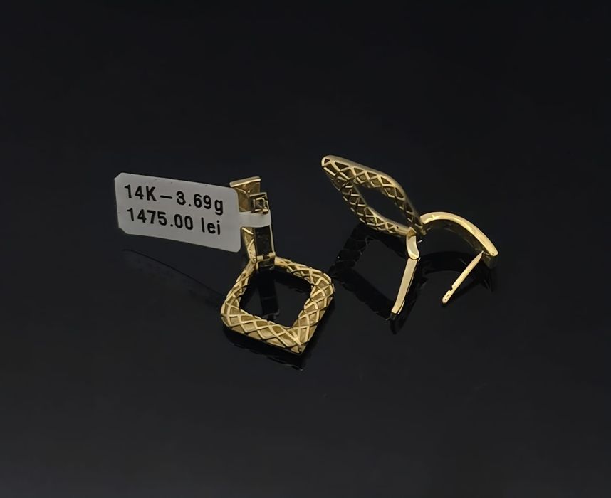 Cercei aur 14k 3.69gr