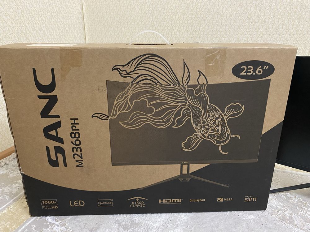 Продаю игровой монитор SANC M2368PH (23.6”, 165Hz, VA)