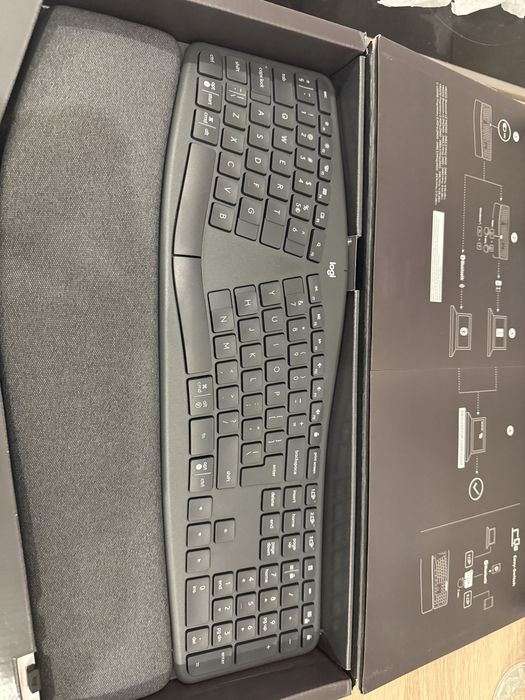 Logitech Ergo K860 – Tastatură ergonomică wireless (nouă, testată)