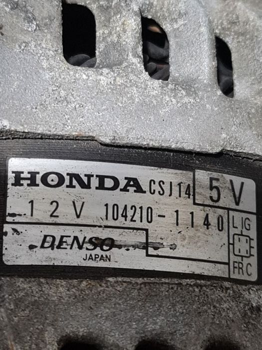Alternator Honda CR - V 2.2 D 2012 - 2018 140CP 2204CC N22A2 Euro5 (1345) Diesel ...