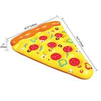 Надувной матрас для купания "Пицца"