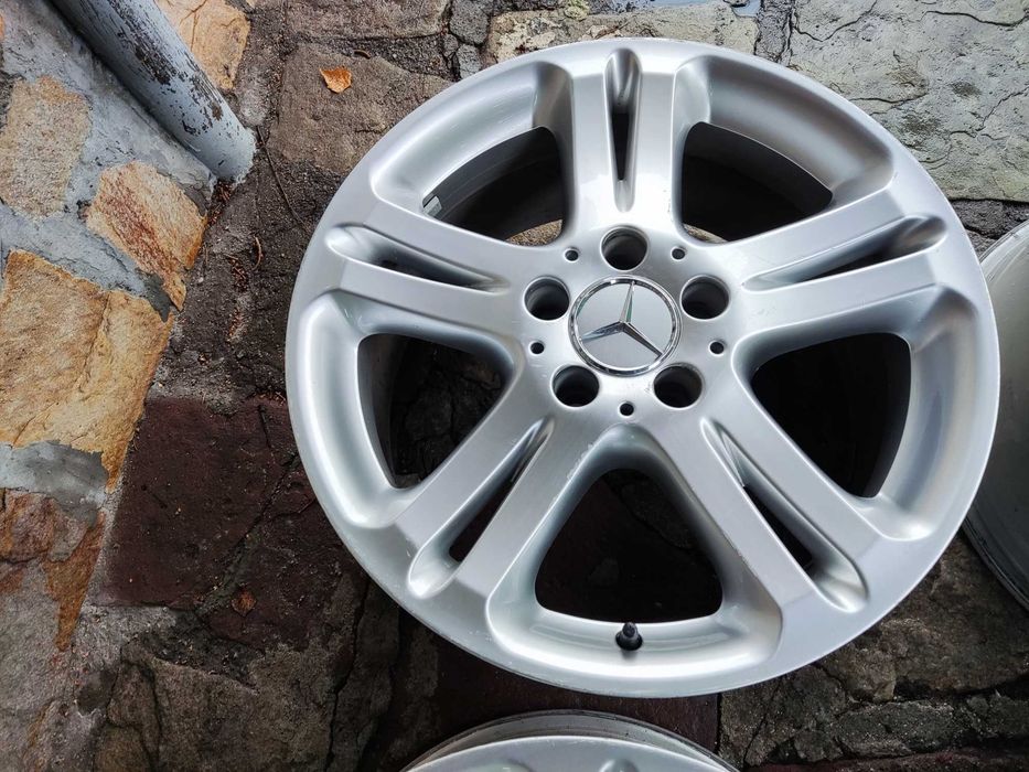 Мерцедес 5x112 оригинални лети джанти 17 цола 5х112 Mercedes S W221