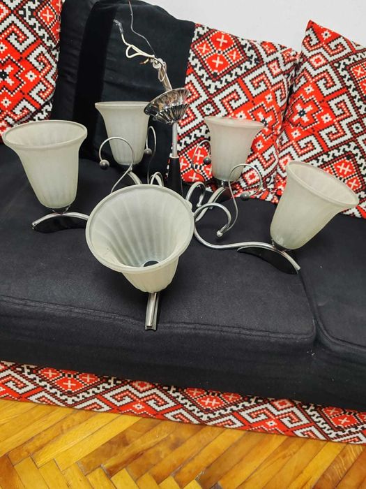 Lustra vintage 5 brațe