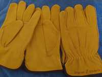 Перчатки кожаные для строительных работ