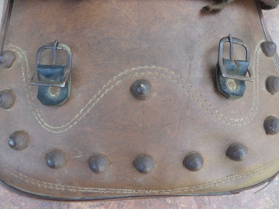 Geanta,Tolba de vinatoare vintage,coburi,geanta moto retro