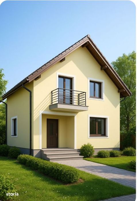 Vanzare casa la rosu Sfantu Ilie langa Caminul Cultural - 300 mp teren