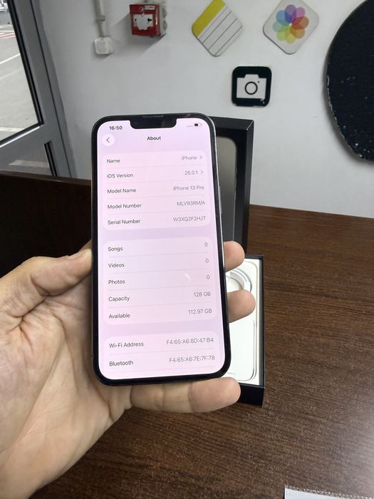 Vand Iphone 13 Pro 128Gb full box