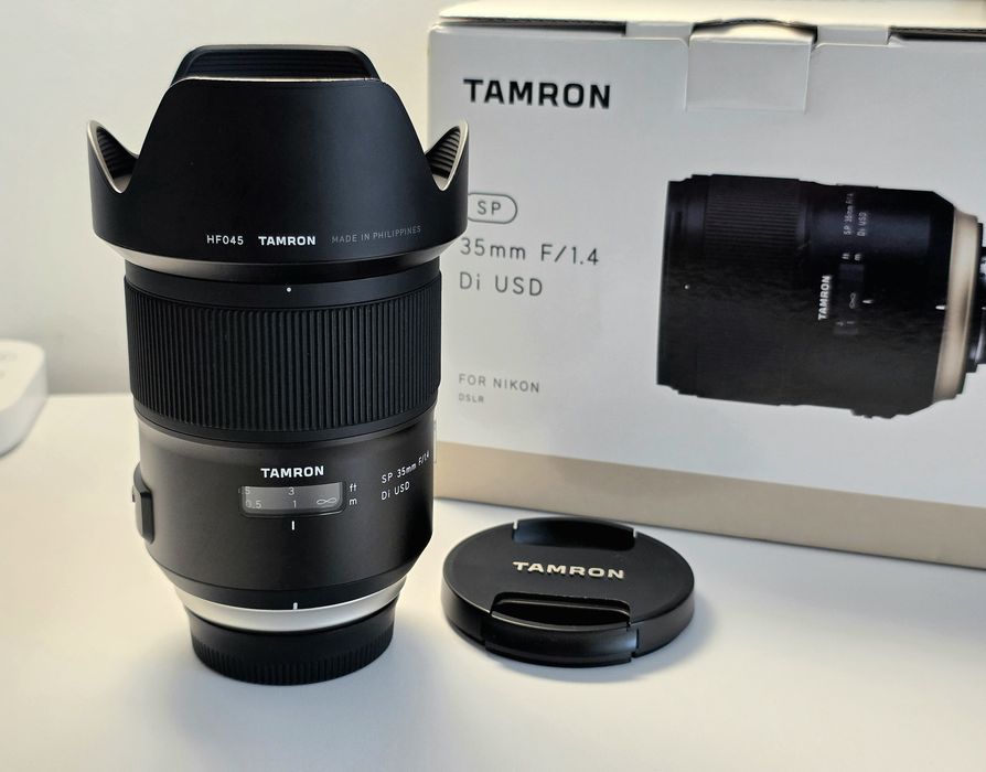 Tamron 35 F 1.4 Di USD SP Nikon - Impecabil