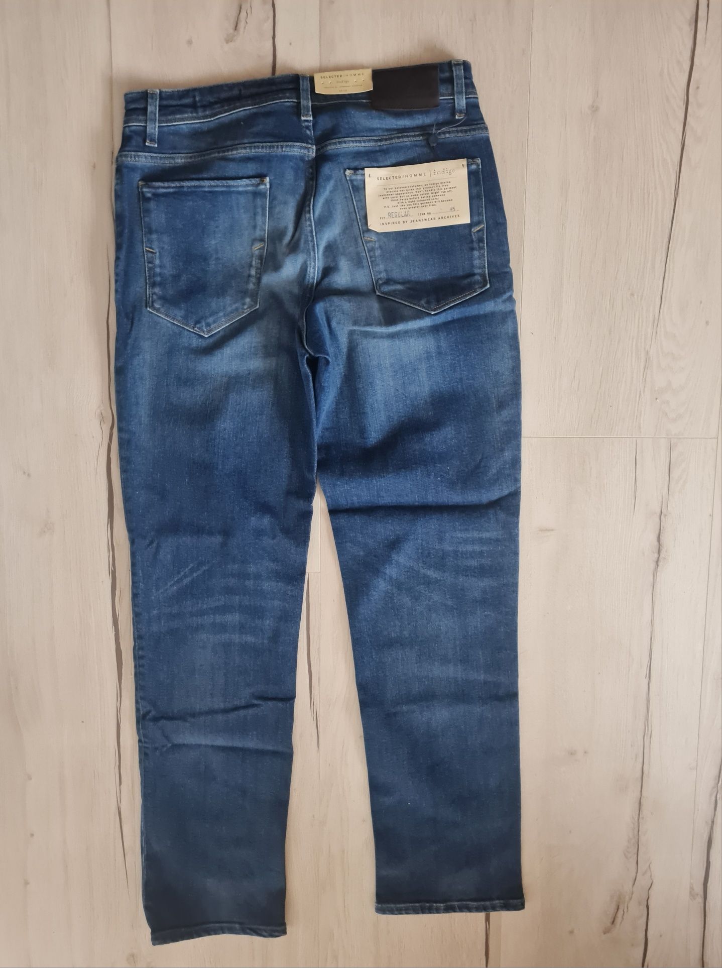 Дънки Selected homme indigo